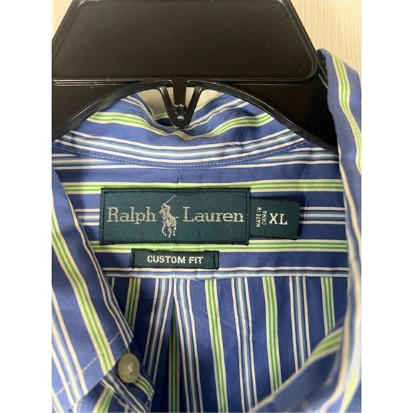 Ralph Lauren Mens Custom Fit Mens Shirt Size XL - Picture 2 of 3